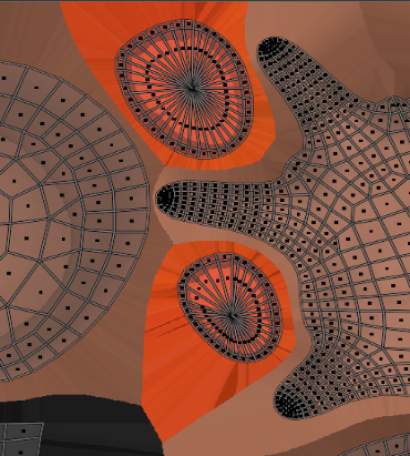 Humanoid UV layout